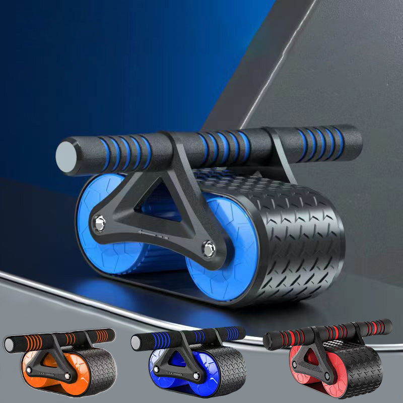 Double Wheel Exerciser Roller Home Exercise Devices