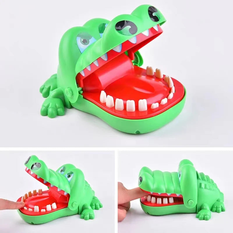 Crocodile by teeth biting finger toys