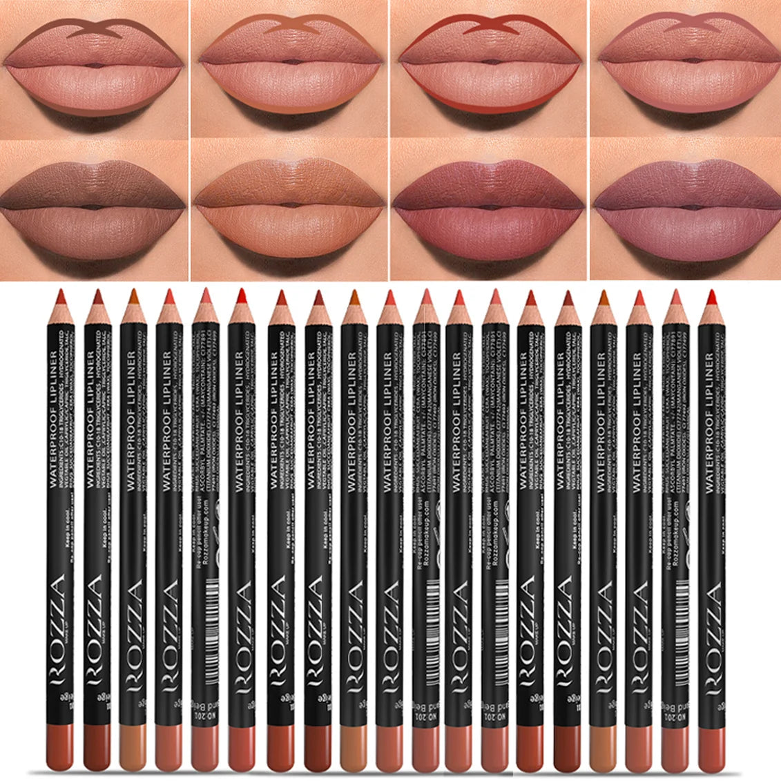 14 Color Waterproof Lip Pencil