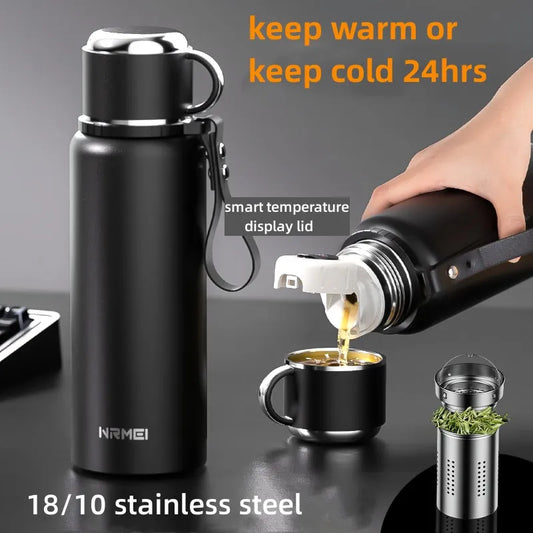 2L Stainless Steel Thermos Bottle for Hot Coffee Vacuum