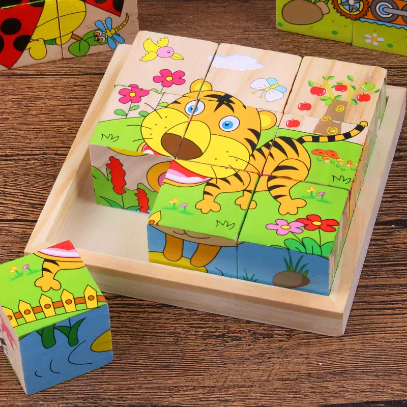 Baby Wooden Blocks Toys