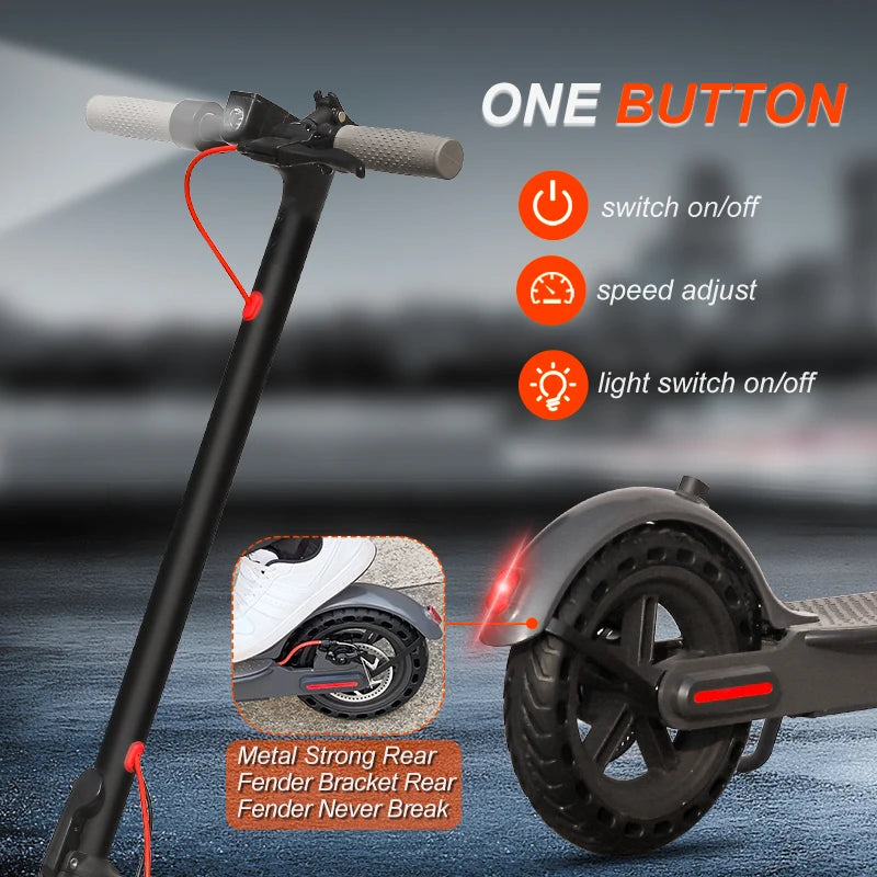 AOVOPRO ES80 M365 Electric Scooter 350W 31km/h APP Smart Adult Scooter