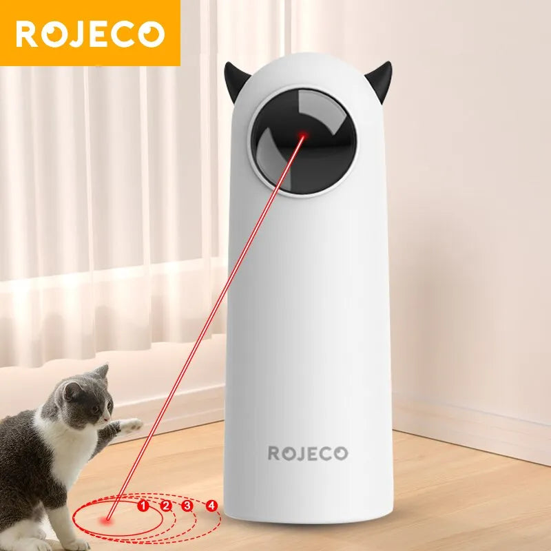 ROJECO Interactive Smart Teasing Pet LED Laser