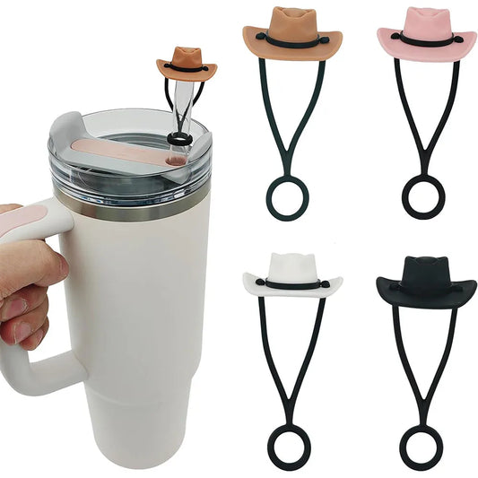 Silicone Cowboy Hat Straw Covers